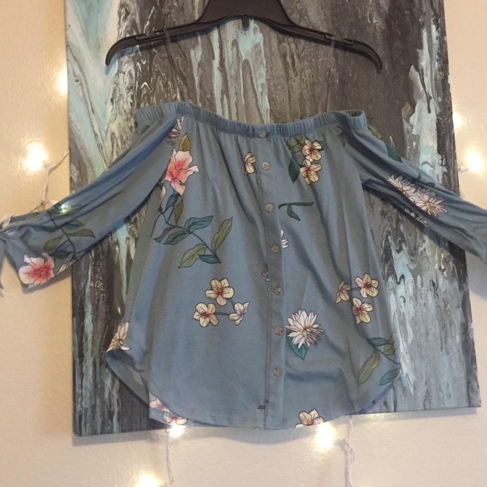Off the shoulder top